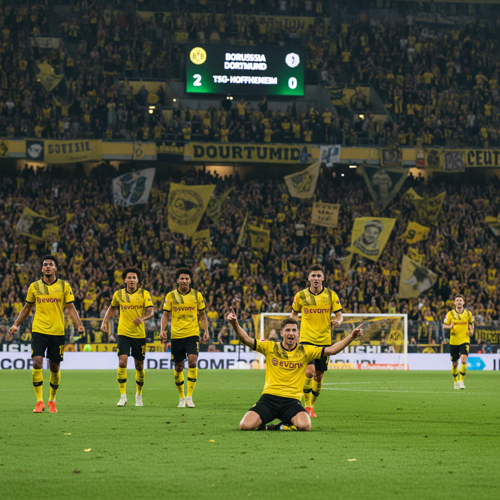 Dortmund vs Hoffenheim: Borussia Wins 2-0, Impact on German Football Economy